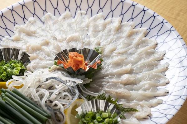 Fugu (Puffer Fish) cuisine