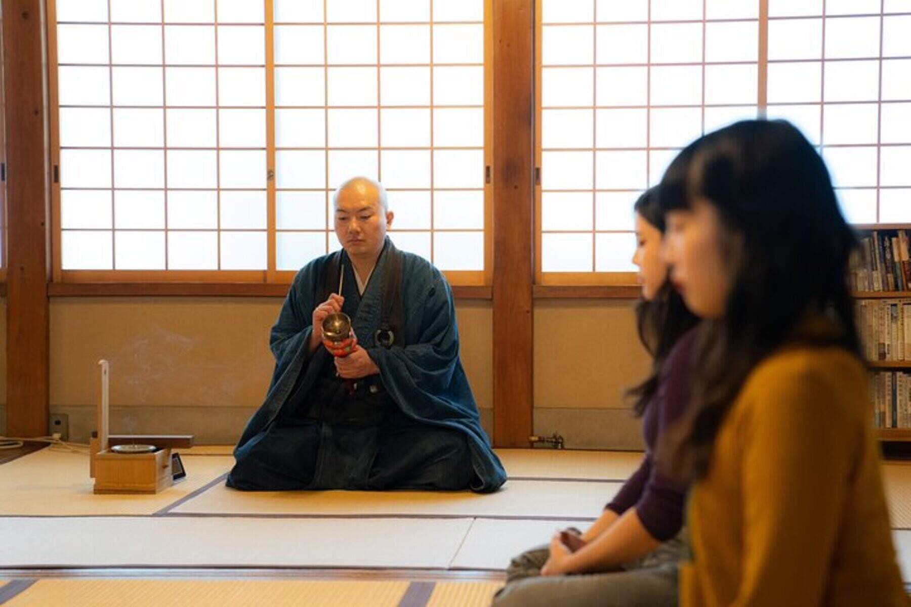 Tokyo Zen Meditation at a Private Temple with a Monk【Cultural Experience】's image 1