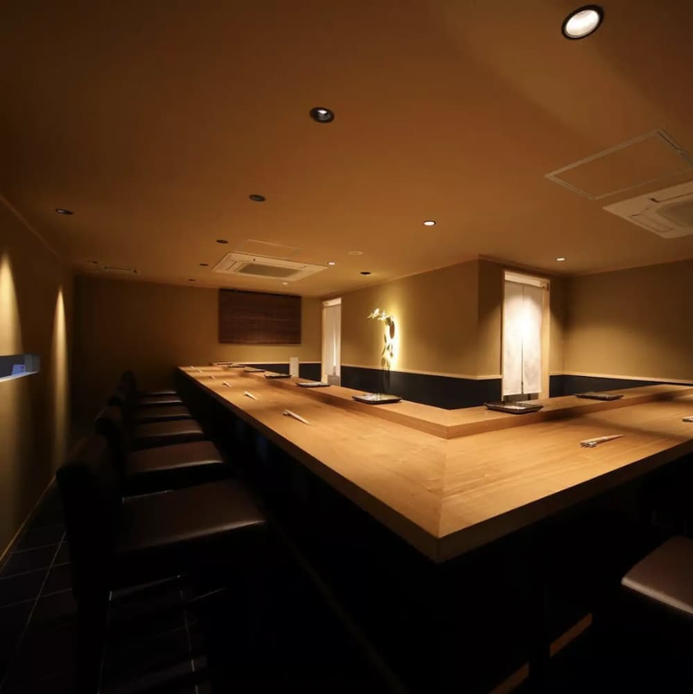 Interior view of Sushi Hayashi