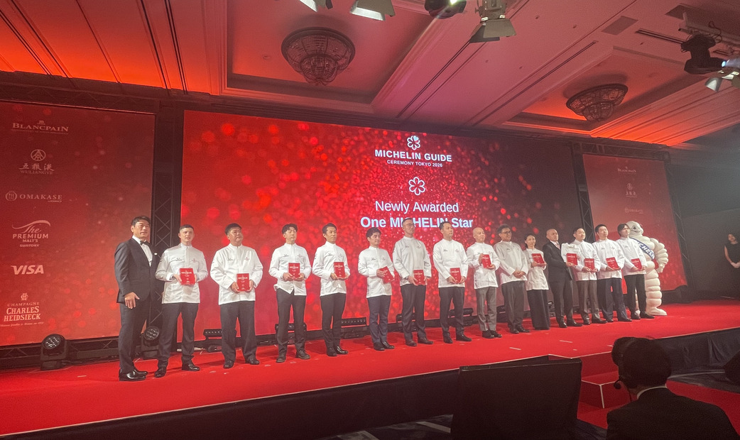 新たに一つ星を獲得した店舗