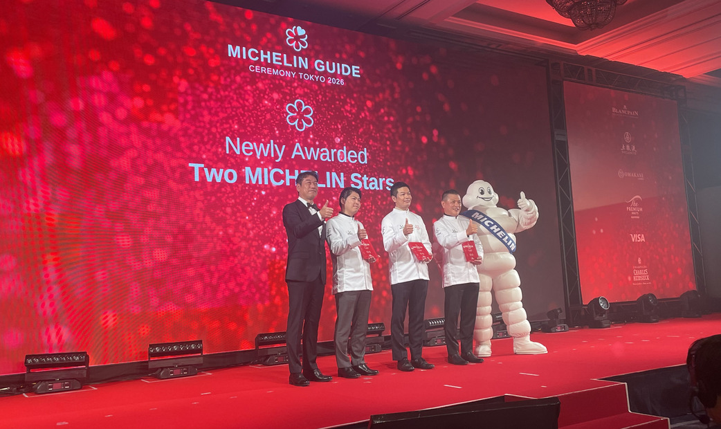 新たに二つ星を獲得した店舗