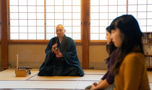 Tokyo Zen Meditation at a Private Temple with a Monk【Cultural Experience】's image