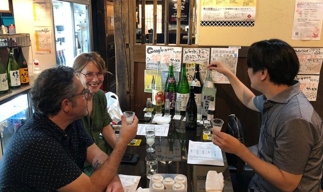 Shinjuku Sake Tasting Tour with a Sake Sommelier【Cultural Experience】's image 3