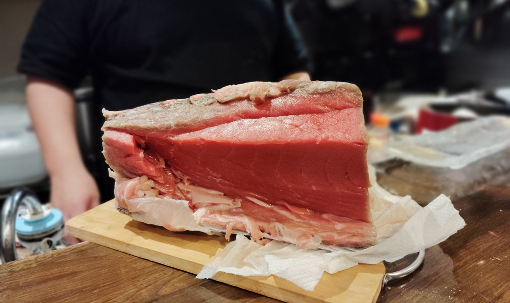 Block of Jukusei Maguro