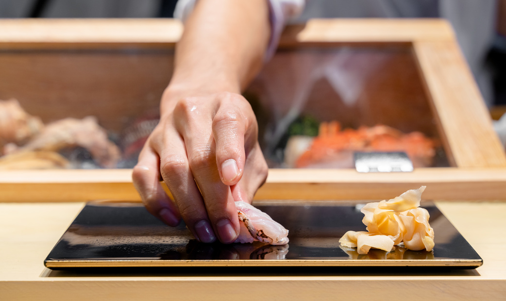 Edomae Sushi in Japan
