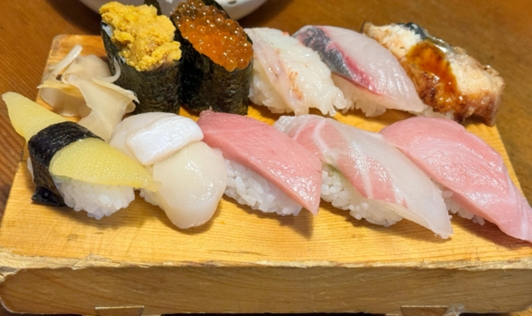 many kind of sushi