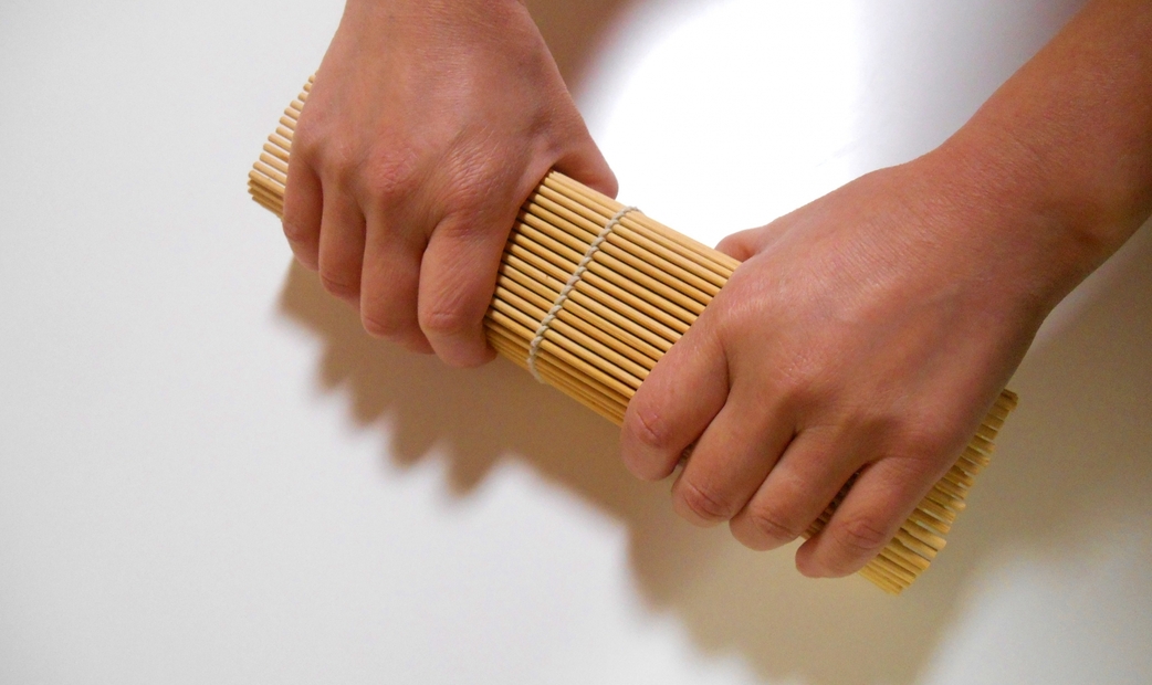 김발을 사용하여 말기