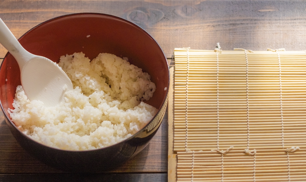 스시용 밥 만들기