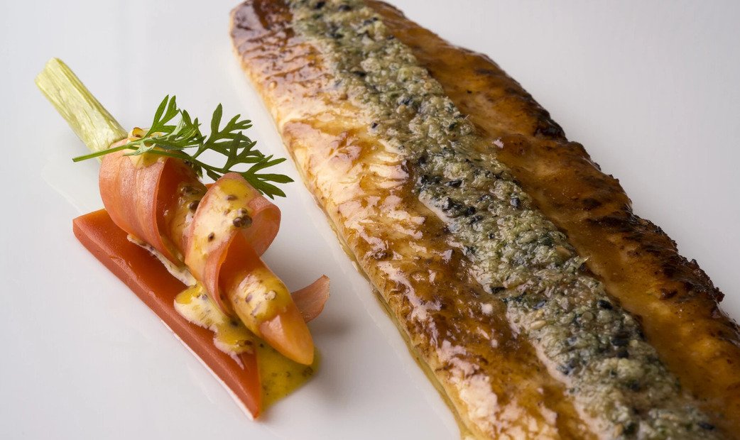 fish and vegetable dish