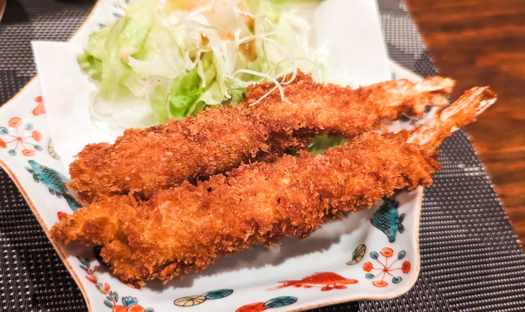 Ebi fried (Fried shrimp)