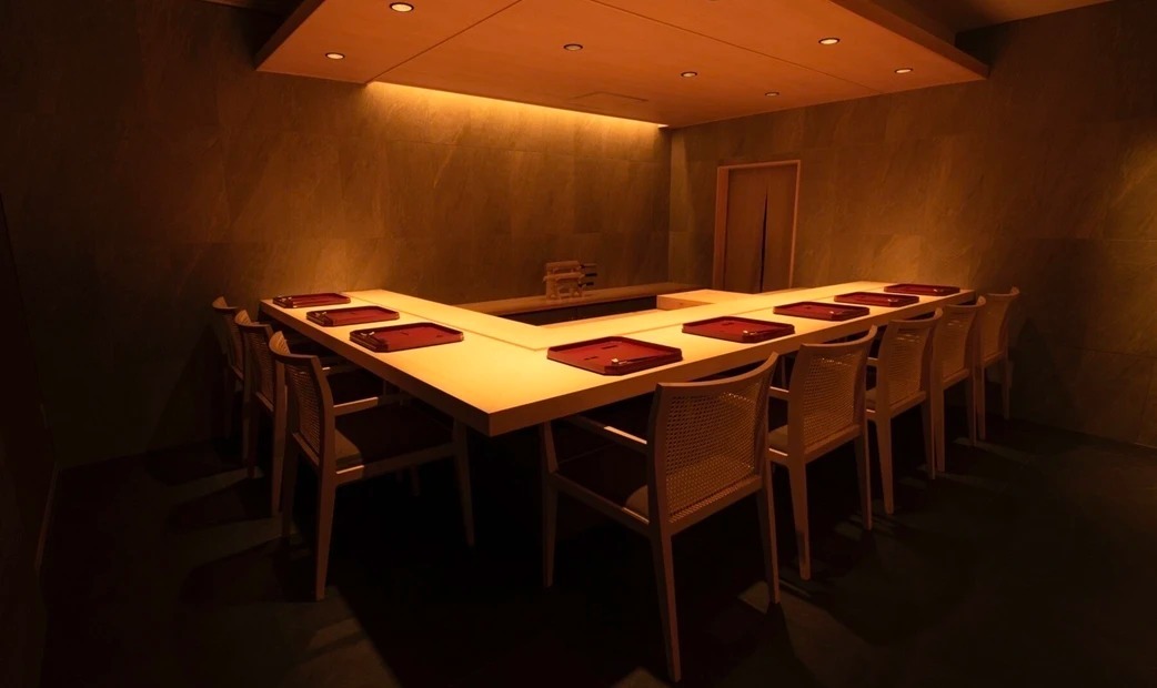  Illuminated counter seats