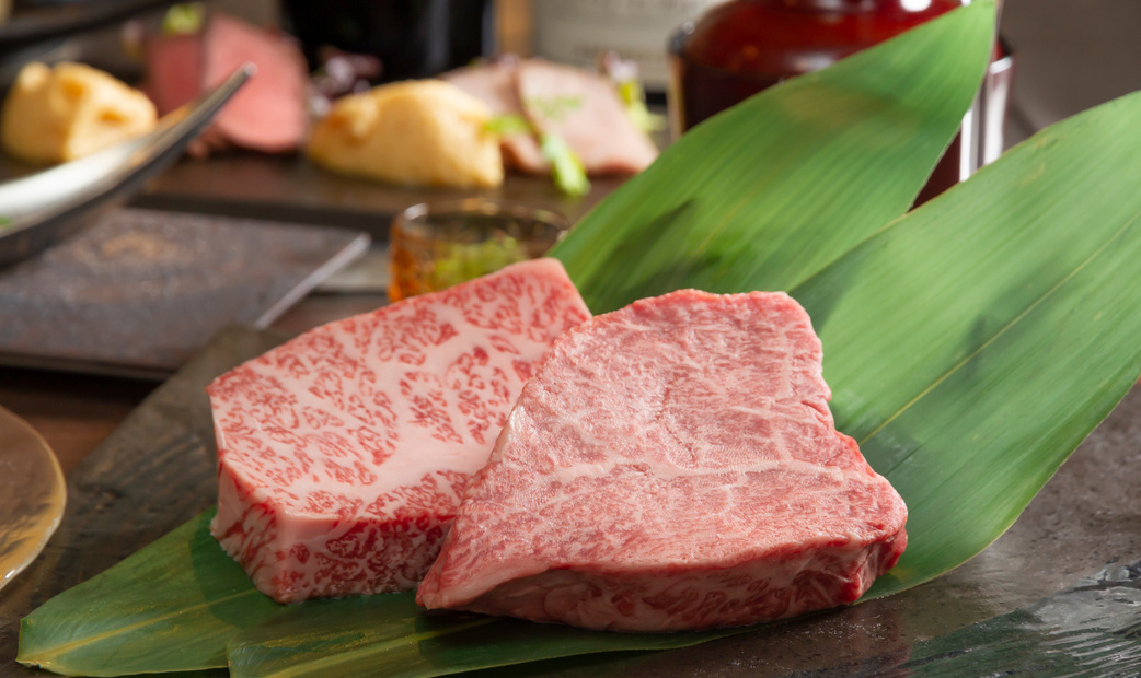 One of the finest grades of Japanese Wagyu beef