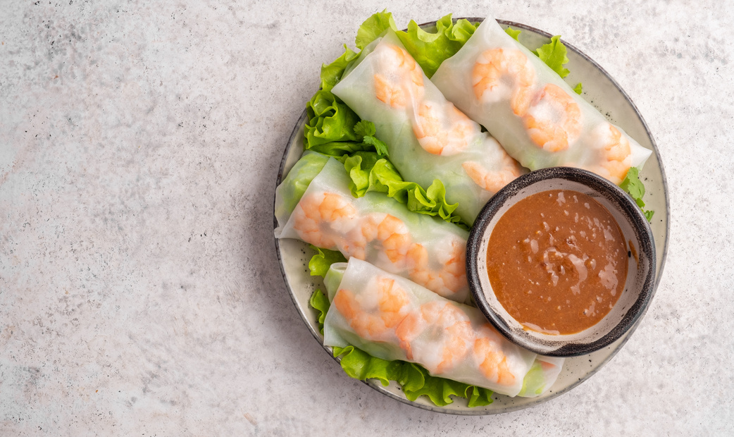 Fresh Spring Rolls (Vietnamese-Style Spring Rolls)