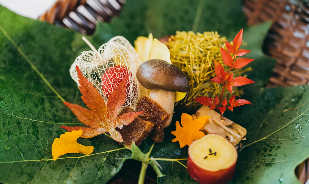 Appetizer on Japanese Momiji