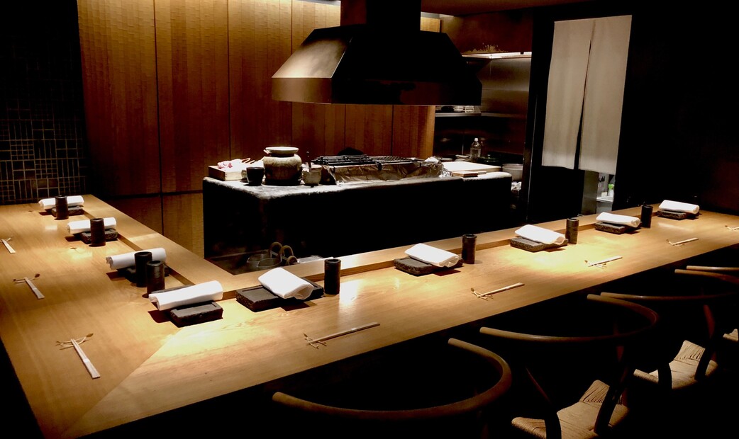 Interior of Yakitori Ichimatsu