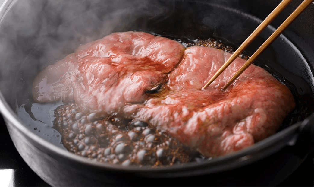 Sukiyaki meat