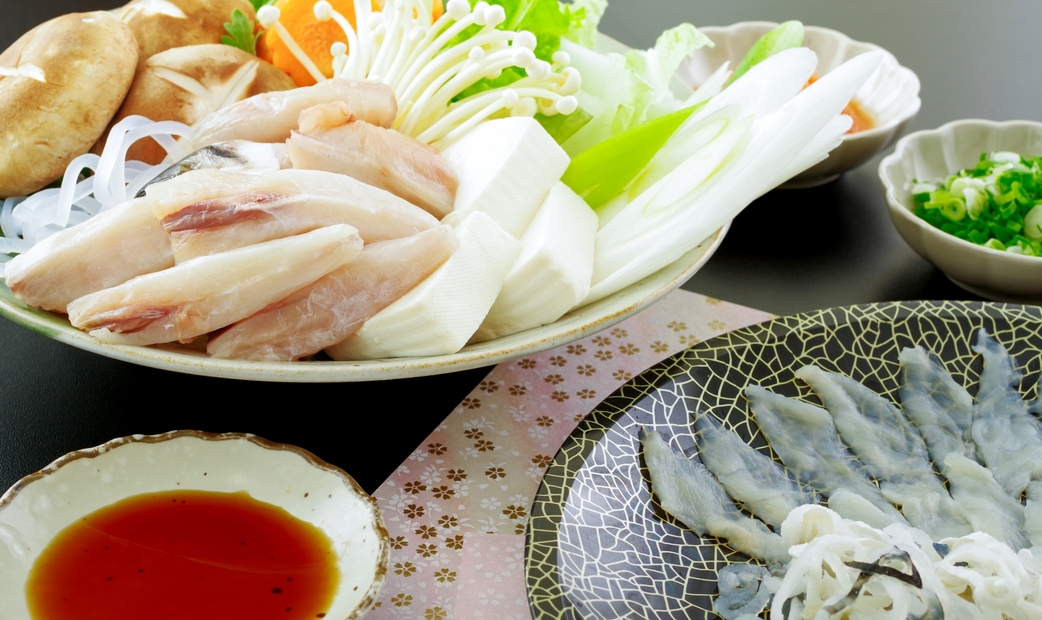  Ingredients for Fugu hot pot