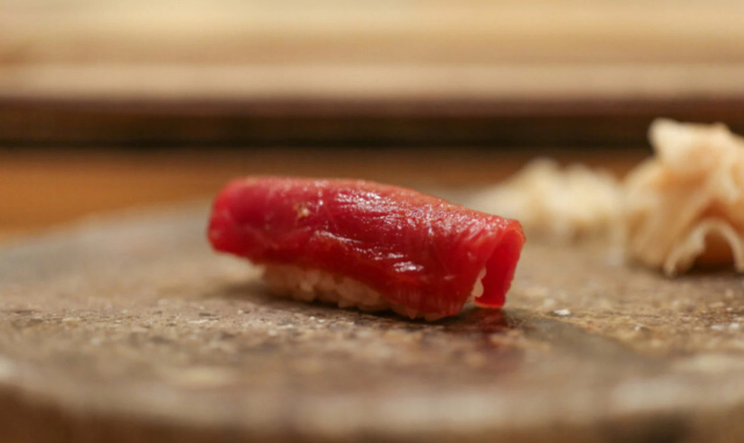 Tuna sushi of Sushi Dokoro Shin