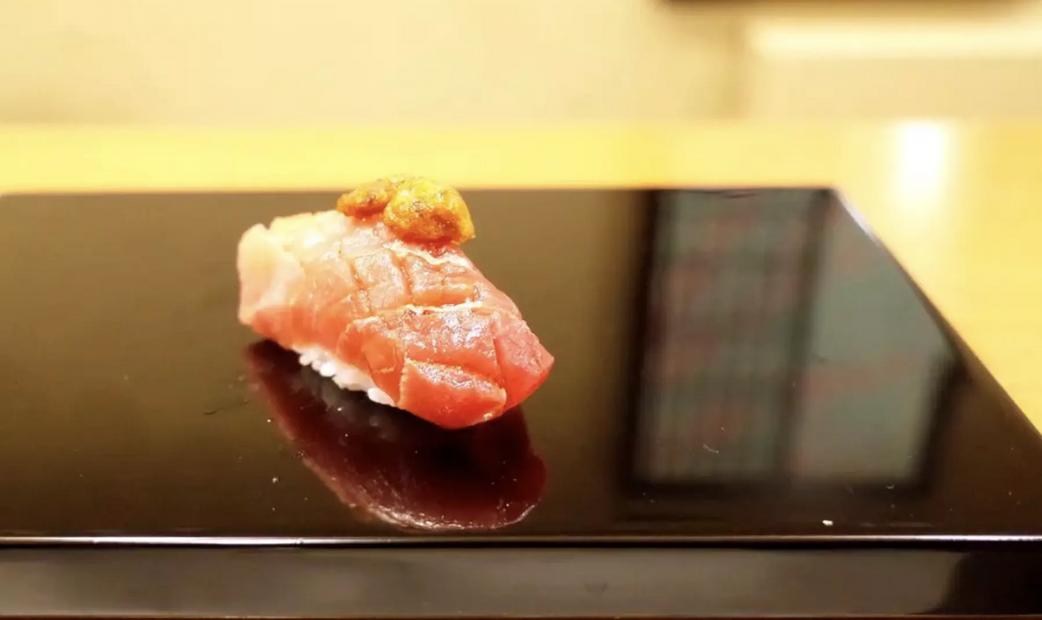 Tuna sushi of Sushidokoro Kaihara