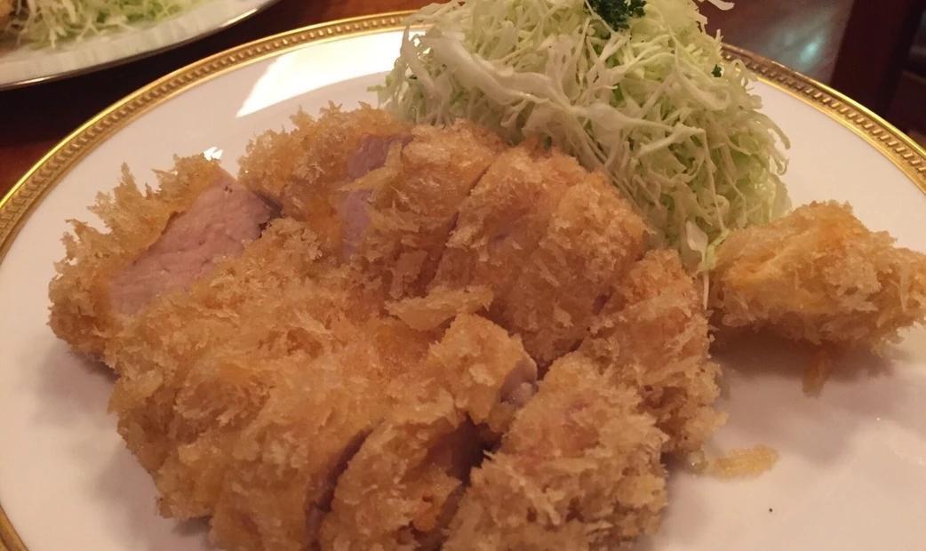 Tonkatsu with vegetable