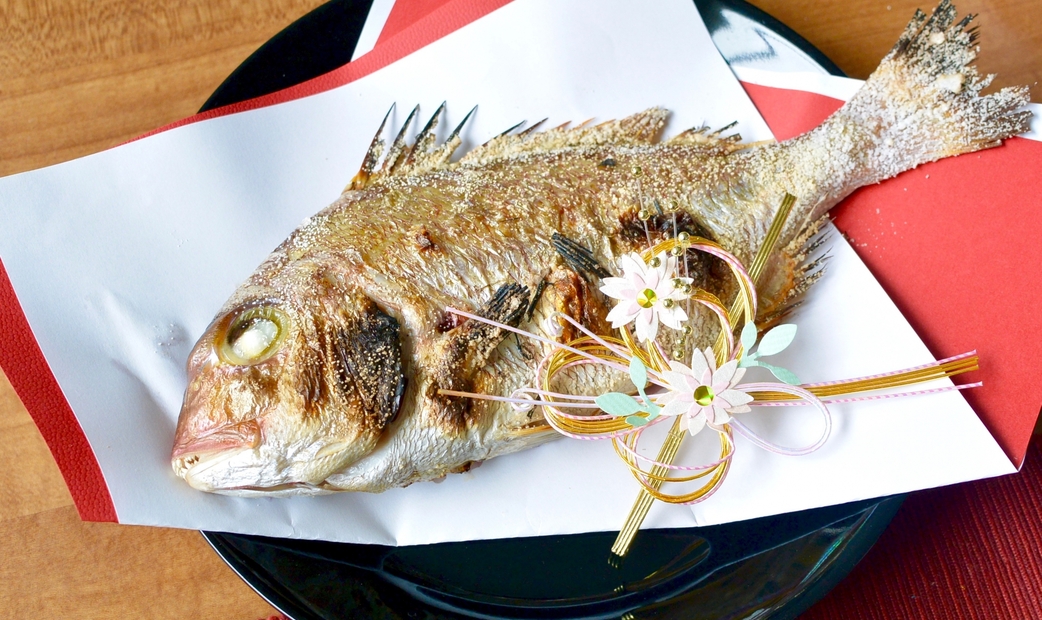 grilled sea bream