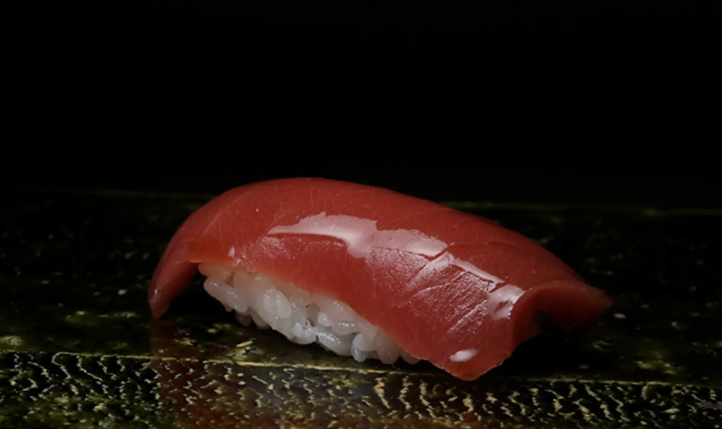 Tuna sushi of Sushi Hayashi