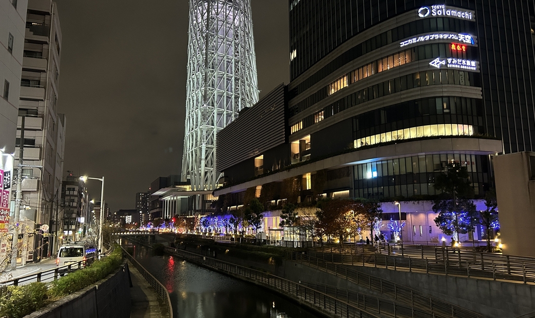 東京晴空塔最近車站押上站周邊的餐廳信息