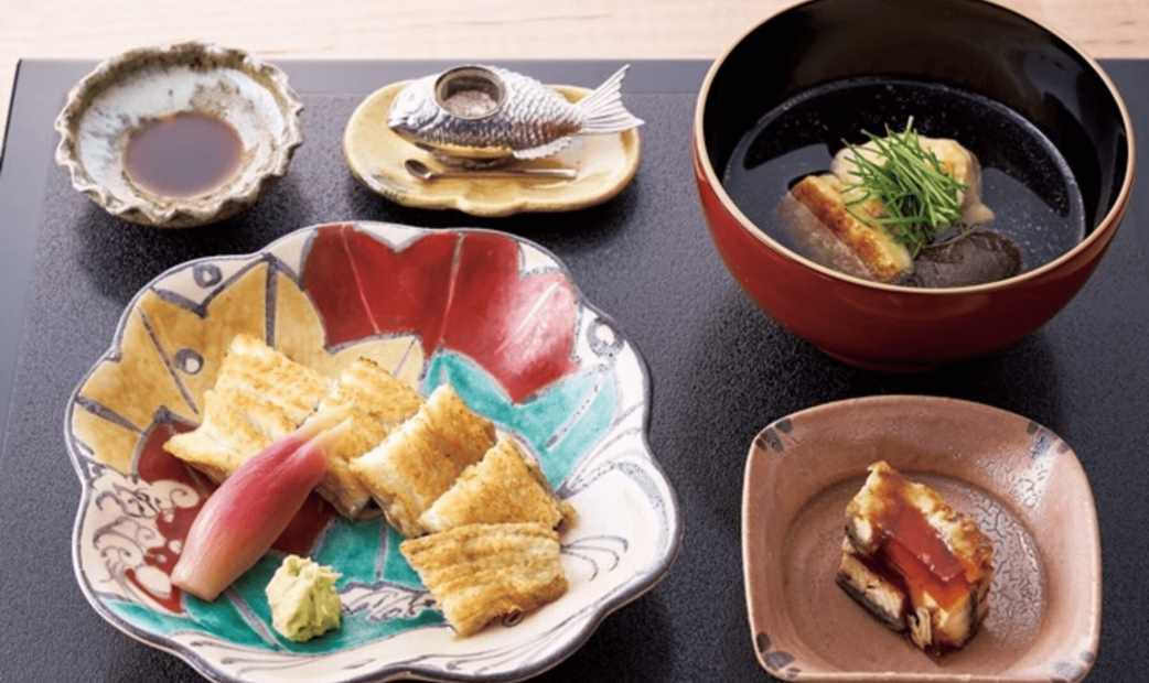 Small bowl of eel dishes of Ginza Yondaime Takahashiya Ginza branch