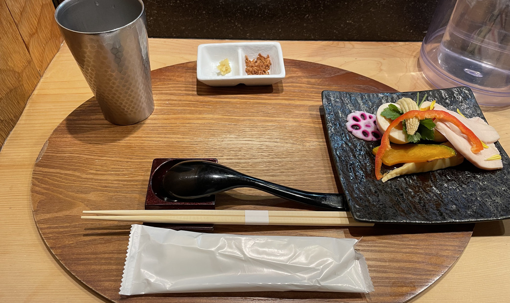 Ginza Kagari’s Toppings