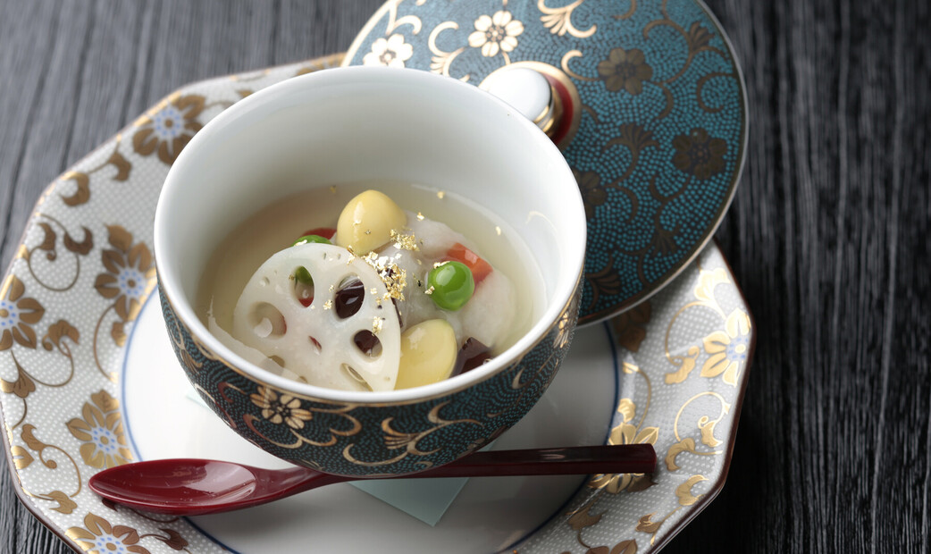 Simmered vegetables of Noto Kanazawanosachi Ginza Furuta